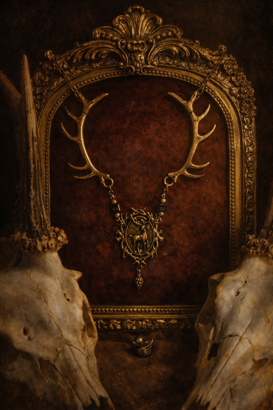 Halskette: Ruf des Waldes