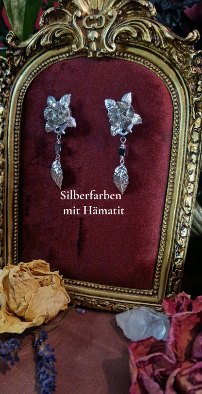 Ohrringe: Rosengarten